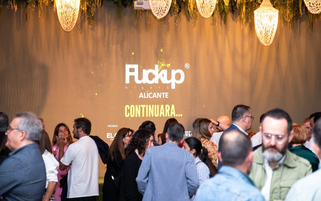 Más de doscientos directivos celebraron la quinta edición de las Fuckup Nights Alicante: el fracaso como escalón para llegar al éxito