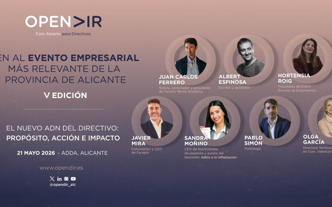 La presidenta de EDEM, Hortensia Roig y la directora territorial de CaixaBank en Comunidad Valenciana y Región de Murcia, Olga García, se suman al elenco de ponentes de OPENDIR.