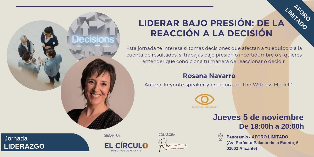 Jornada Liderar bajo presión