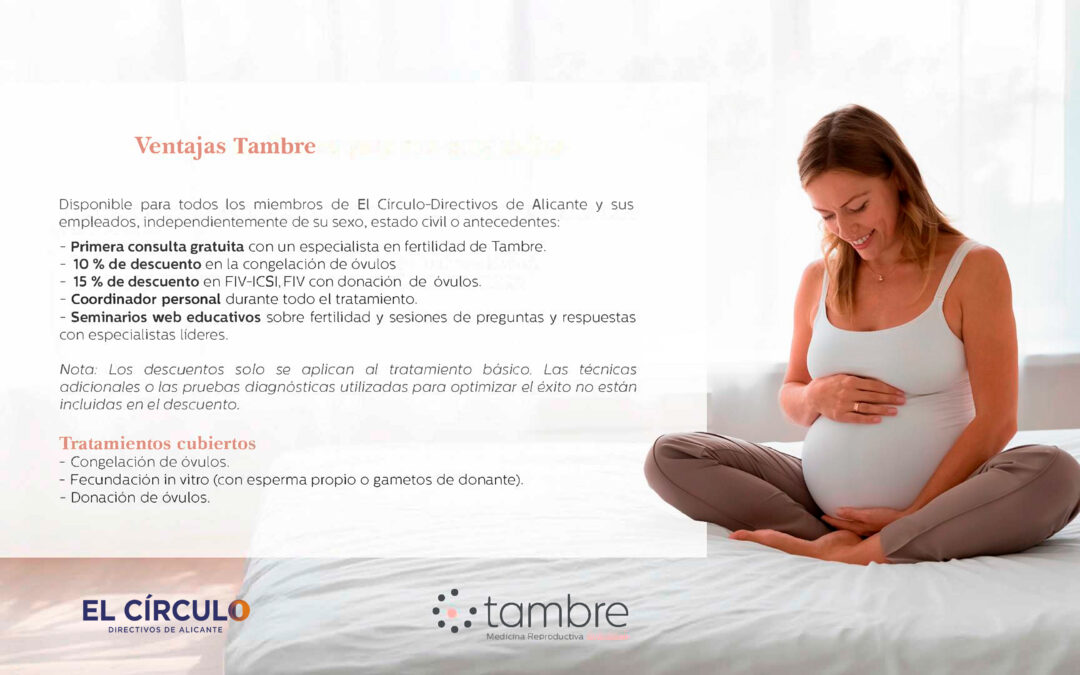 El Círculo y su asociado Clínica Tambre firman un acuerdo de colaboración para acercar a las empresas asociadas y a sus empleados soluciones de salud reproductiva y planificación familiar
