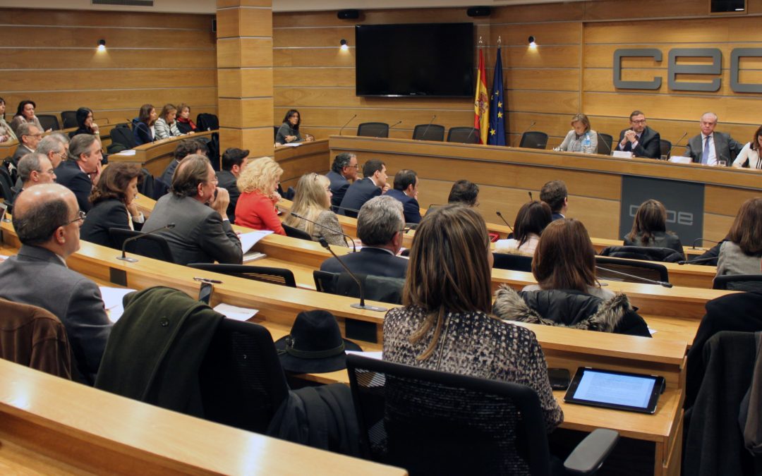 El Círculo de Economía Alicante opta a ocupar varias vocalías en las comisiones de trabajo de la CEOE para que la provincia gane visibilidad en Madrid
